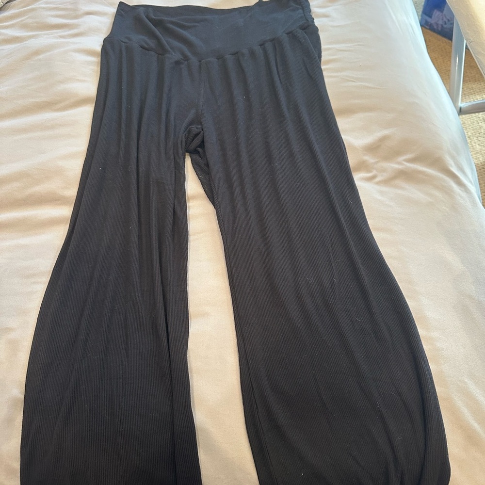 Cotton On Body Black Wide-Leg Leggings